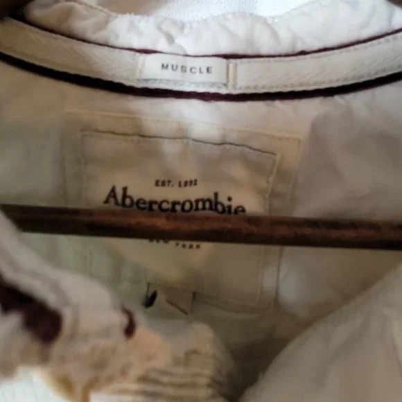 Vintage Abercrombie & Fitch Wheat Long Sleeve Thermal Large - Picture 5 of 13